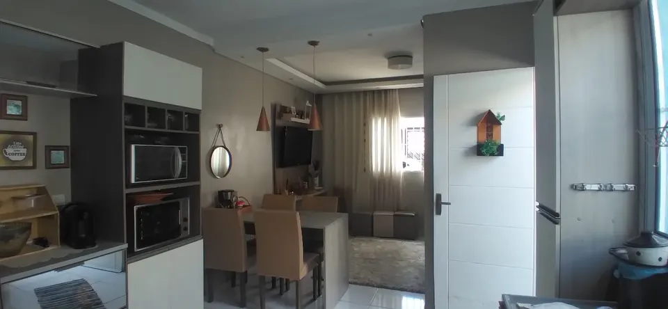 Cozinha planejada vista da copa